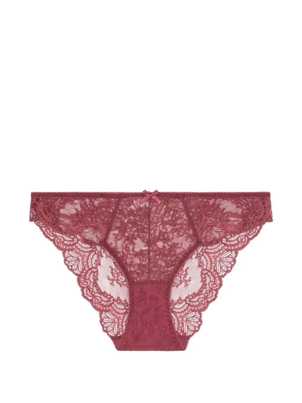 Aubade Slip Danse des Sens in pizzo - Rosso