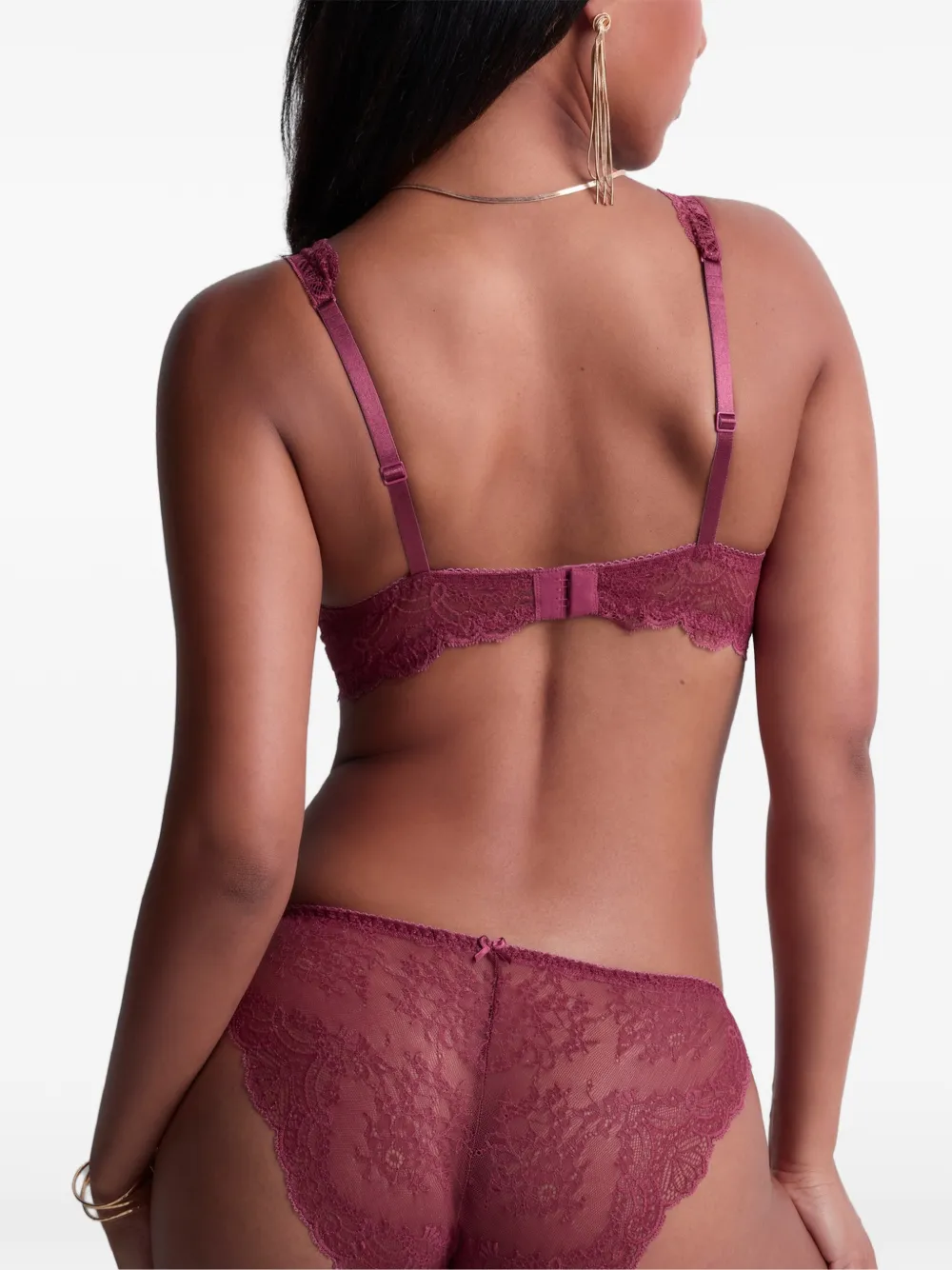Aubade Danse des Sens slip met kant Rood