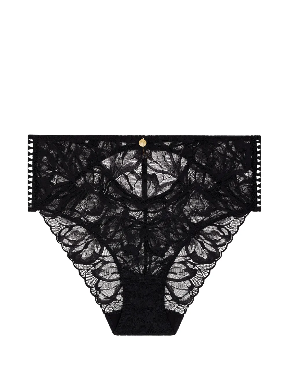 Aubade Slip After Hours a vita alta in pizzo ricamato - Nero