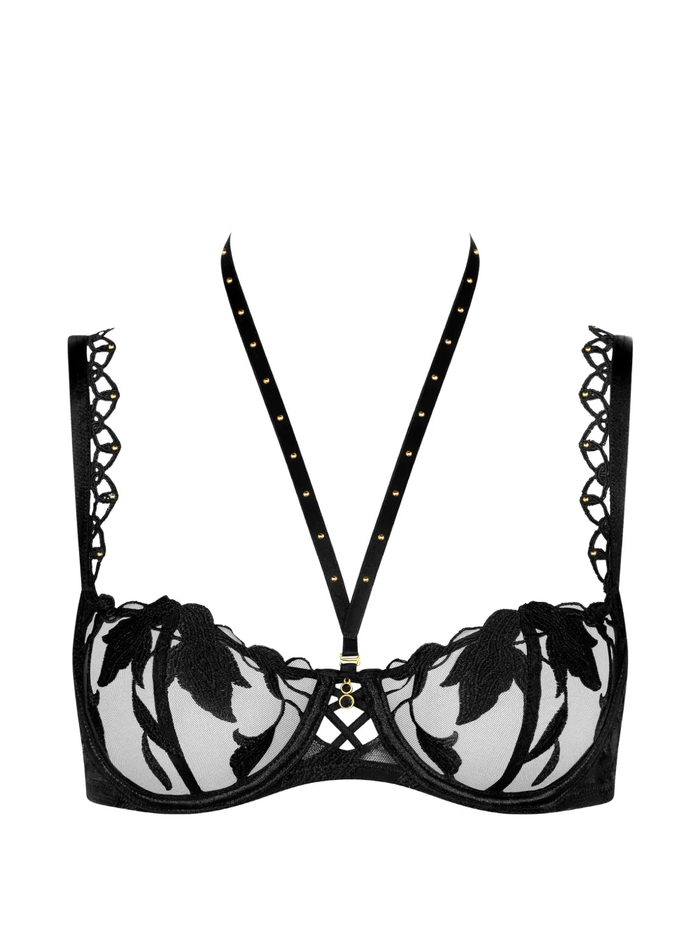 Aubade Reggiseno con ricamo e ferretto - Nero