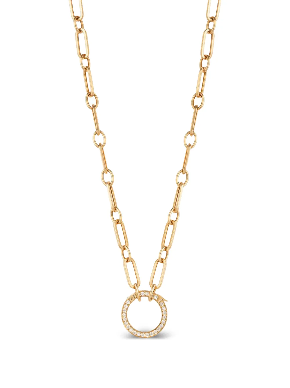 CLARA CHEHAB Liberté diamond chain necklace