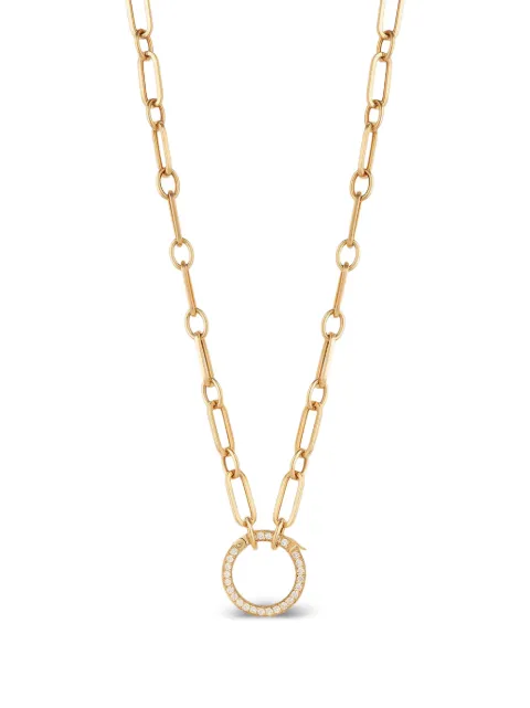 CLARA CHEHAB Liberté diamond chain necklace