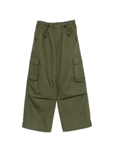 Comme des Garçons Homme pantalones cargo texturizados con cordones