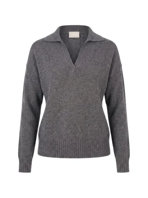 Drumohr cashmere v-neck collar sweater