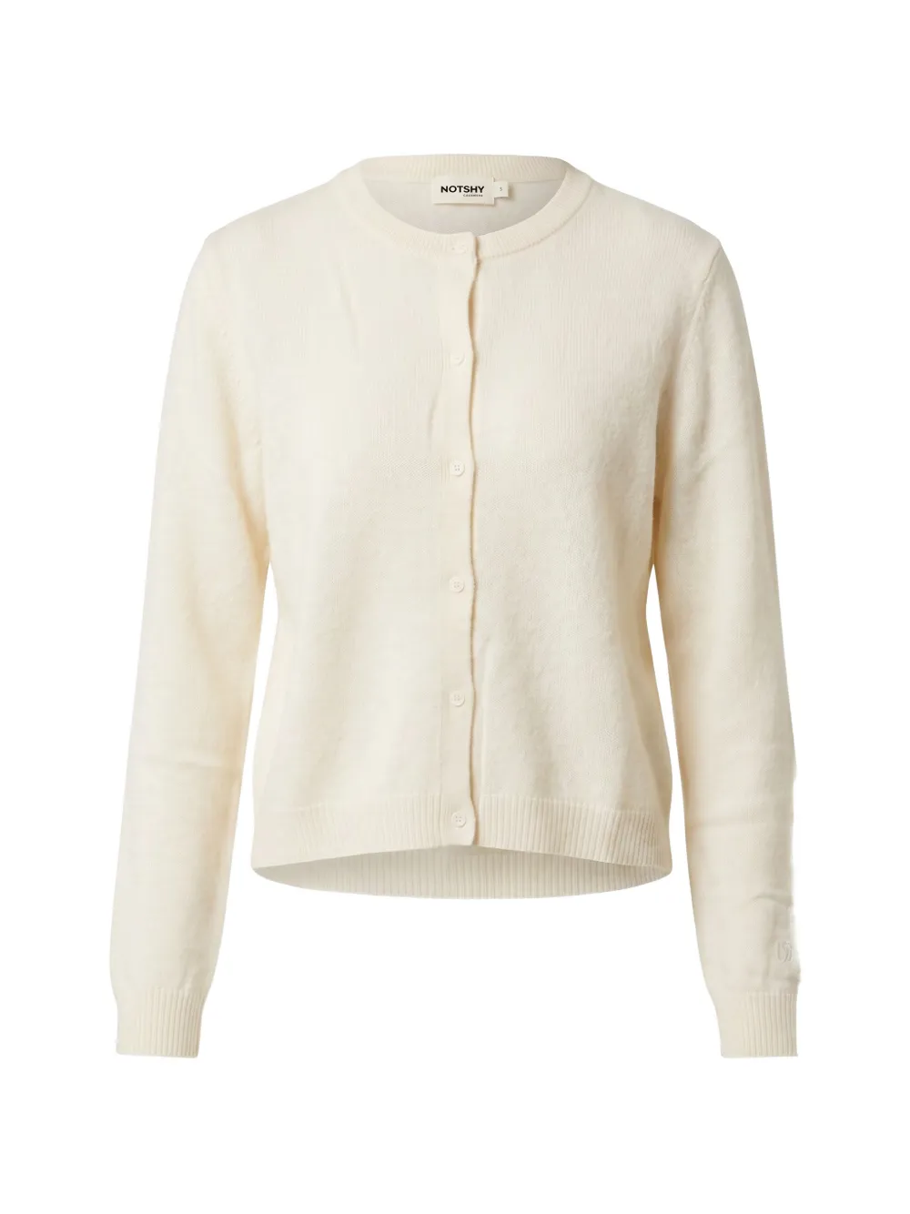 Not Shy Naline button-up cashmere cardigan
