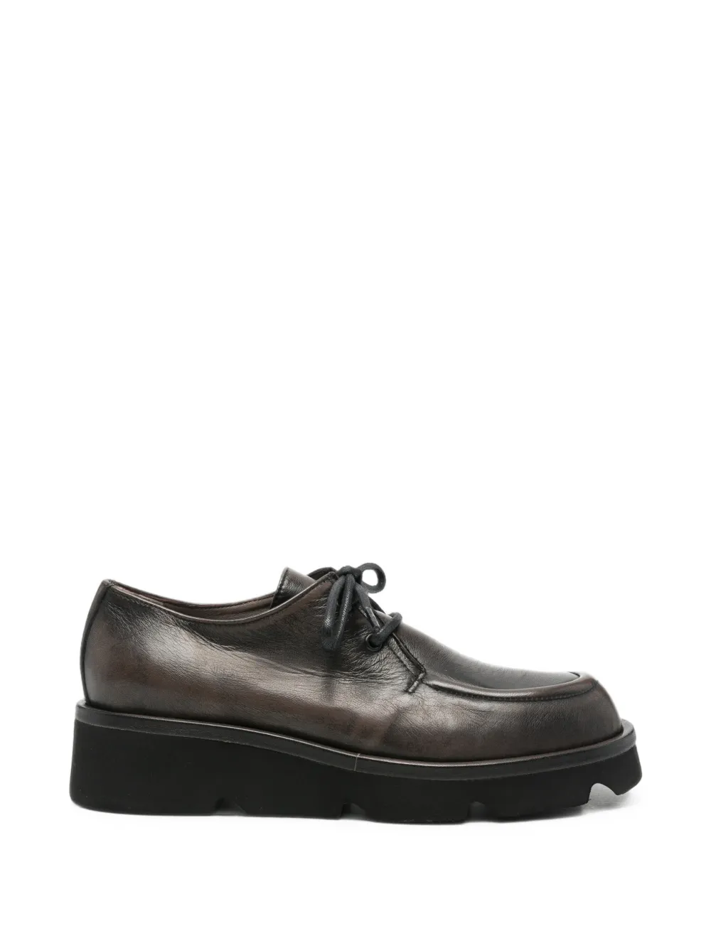 lorena paggi lace-up platform derby shoes