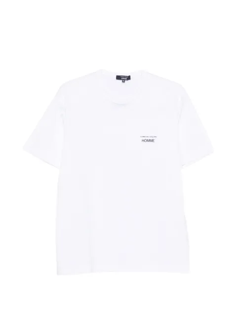 Comme des Garçons Homme 로고 프린트 티셔츠