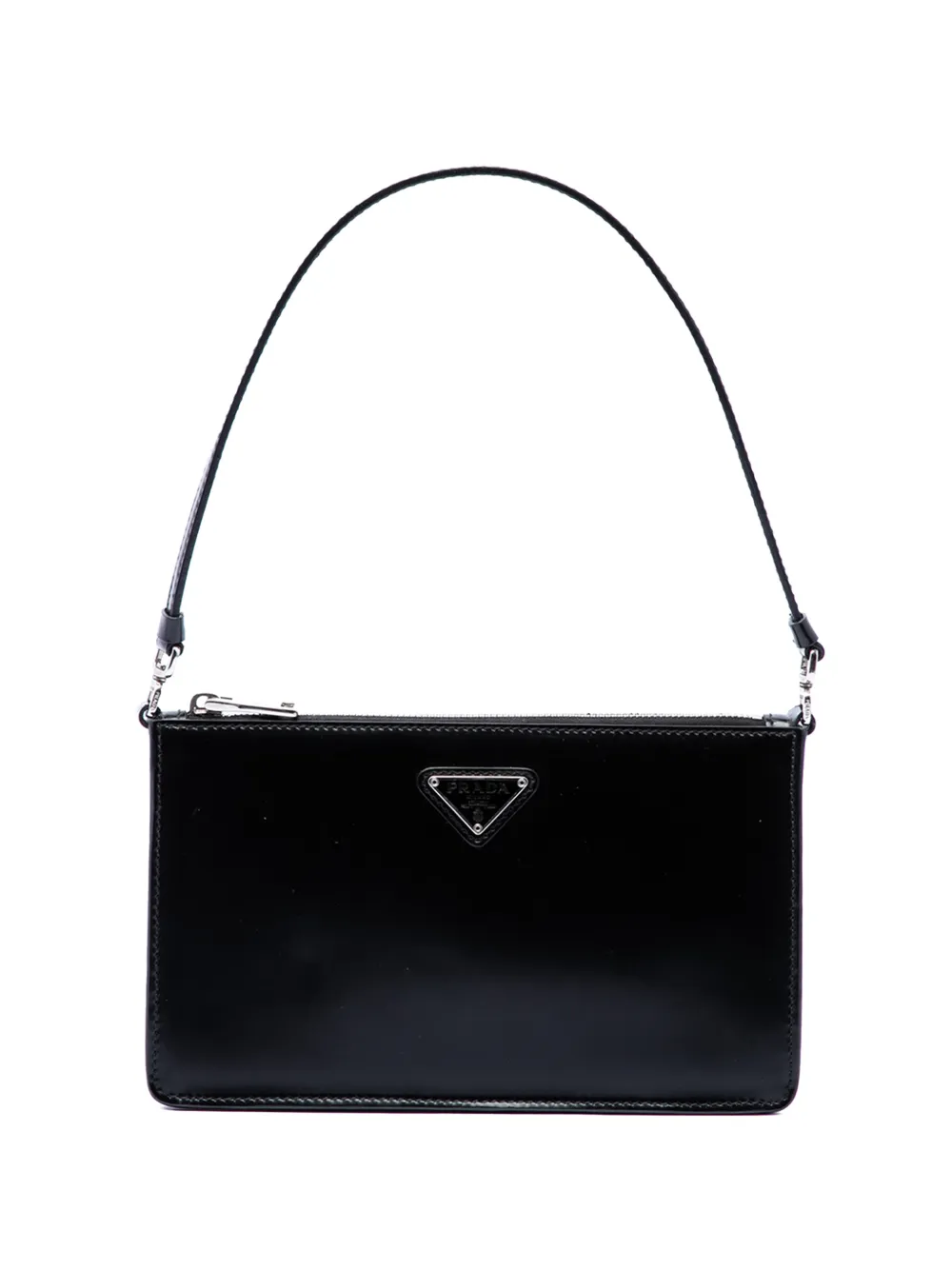 Prada Pre-Owned 2000-2013 Mini Spazzolato Leather shoulder bag - Nero