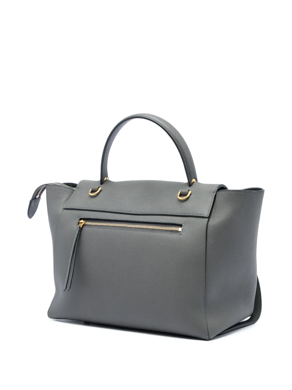 Celine Pre-Owned 2018 Mini Grained Calfskin Belt Bag Satchel