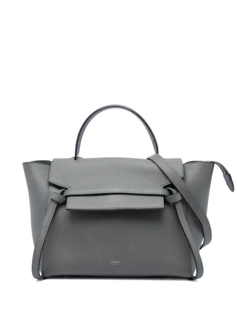 Celine Pre-Owned 2018 Mini Grained Calfskin Belt Bag satchel