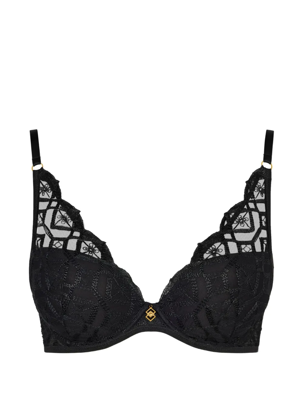 Aubade Reggiseno Sense Of Illusion con scollo profondo - Nero