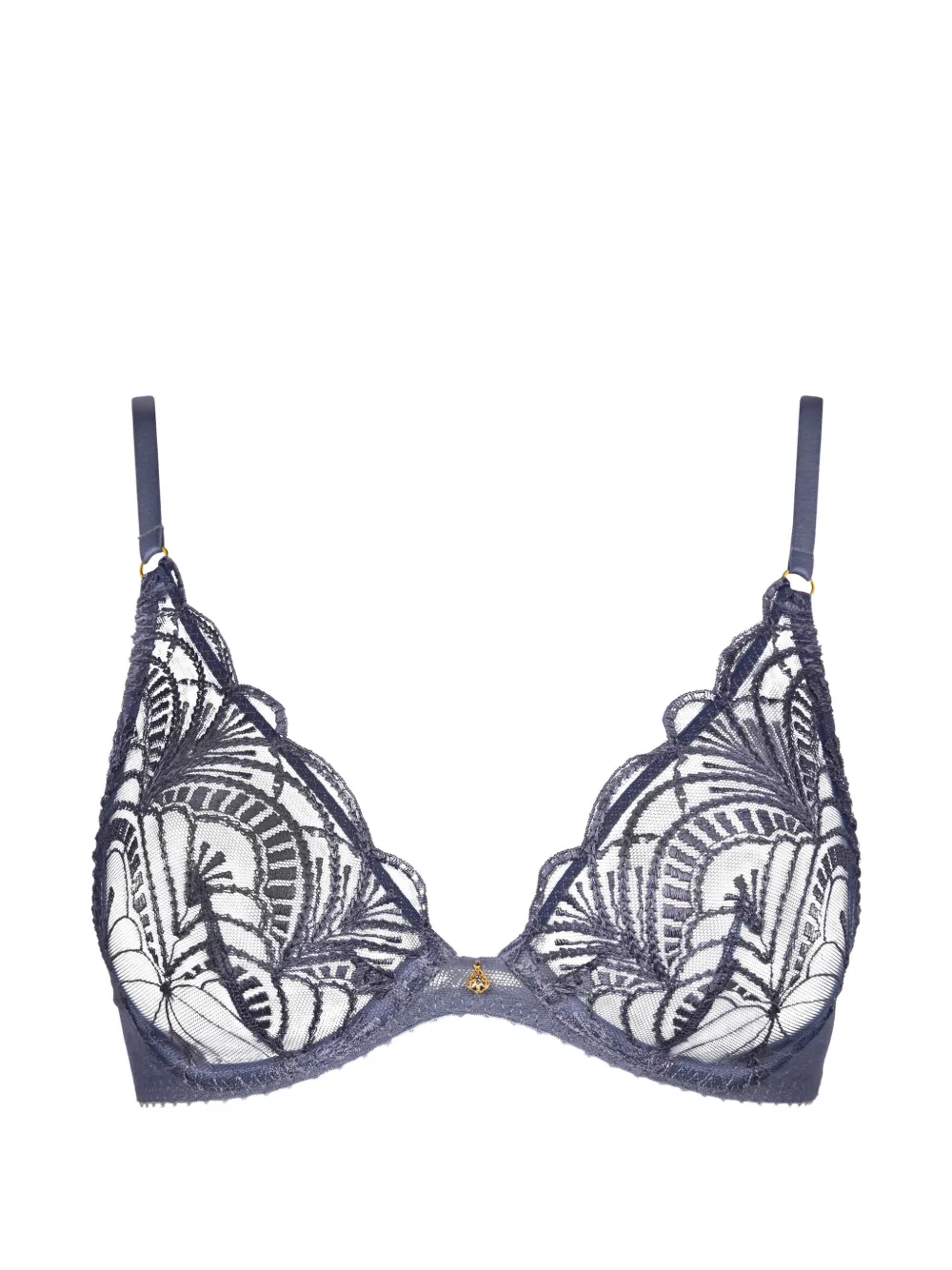 Aubade Reggiseno a triangolo Vibes con ferretto - Blu