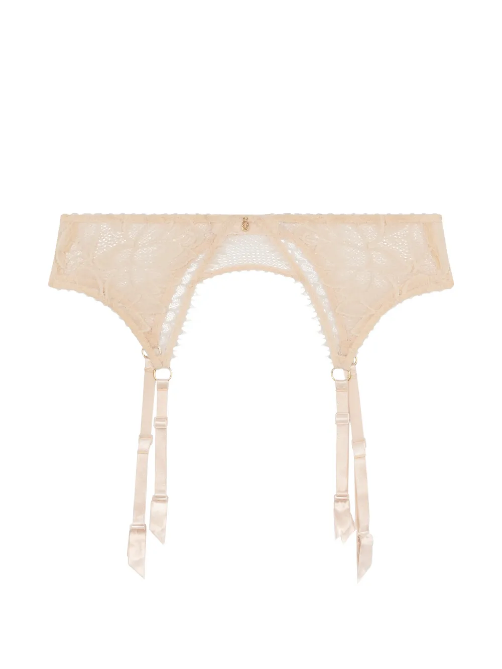 Aubade Flawless Love Strumpfhalter aus Spitze - Rosa
