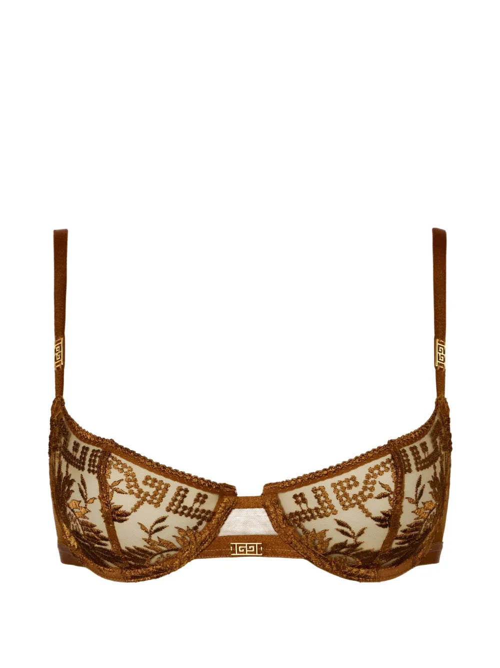 Aubade Rules Of Attraction embroidered underwired bra