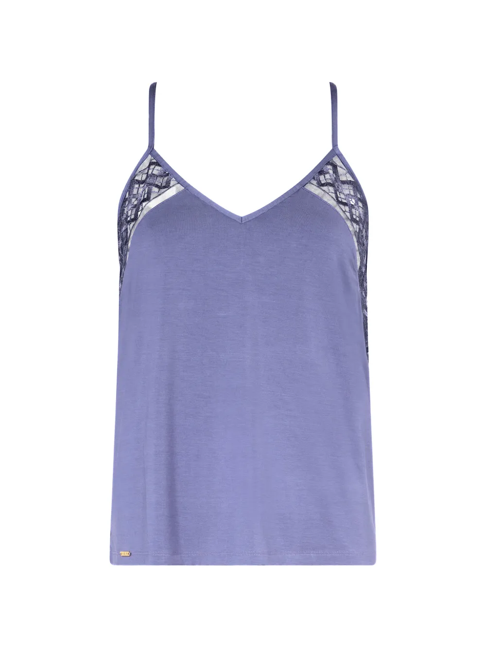 Aubade haut de pyjama brodé Sweet Obsession - Bleu Aubade haut de pyjama brodé Sweet Obsession - Bleu