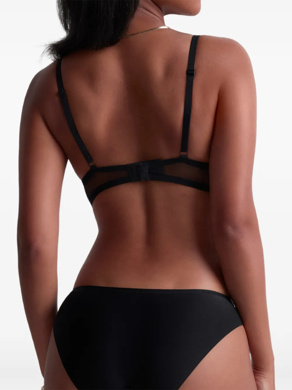 Aubade Sheer Emotion slip Zwart