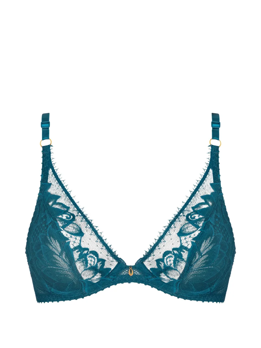 Aubade Flawless Love BH mit Spitzenbesatz - Blau