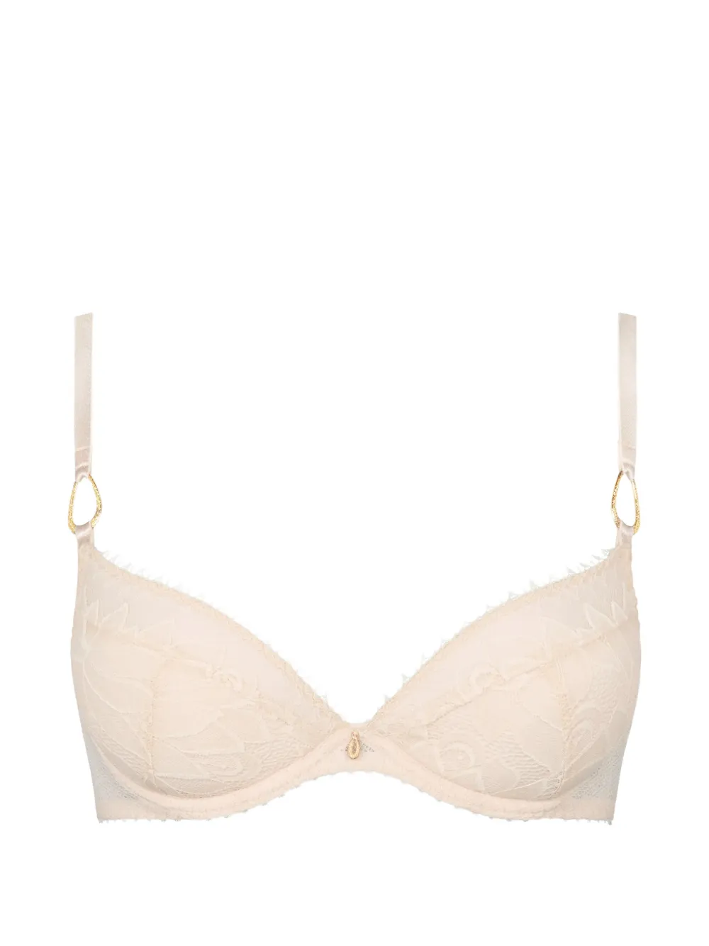 Aubade Reggiseno push-up Flawless Love con finiture in pizzo - Toni neutri