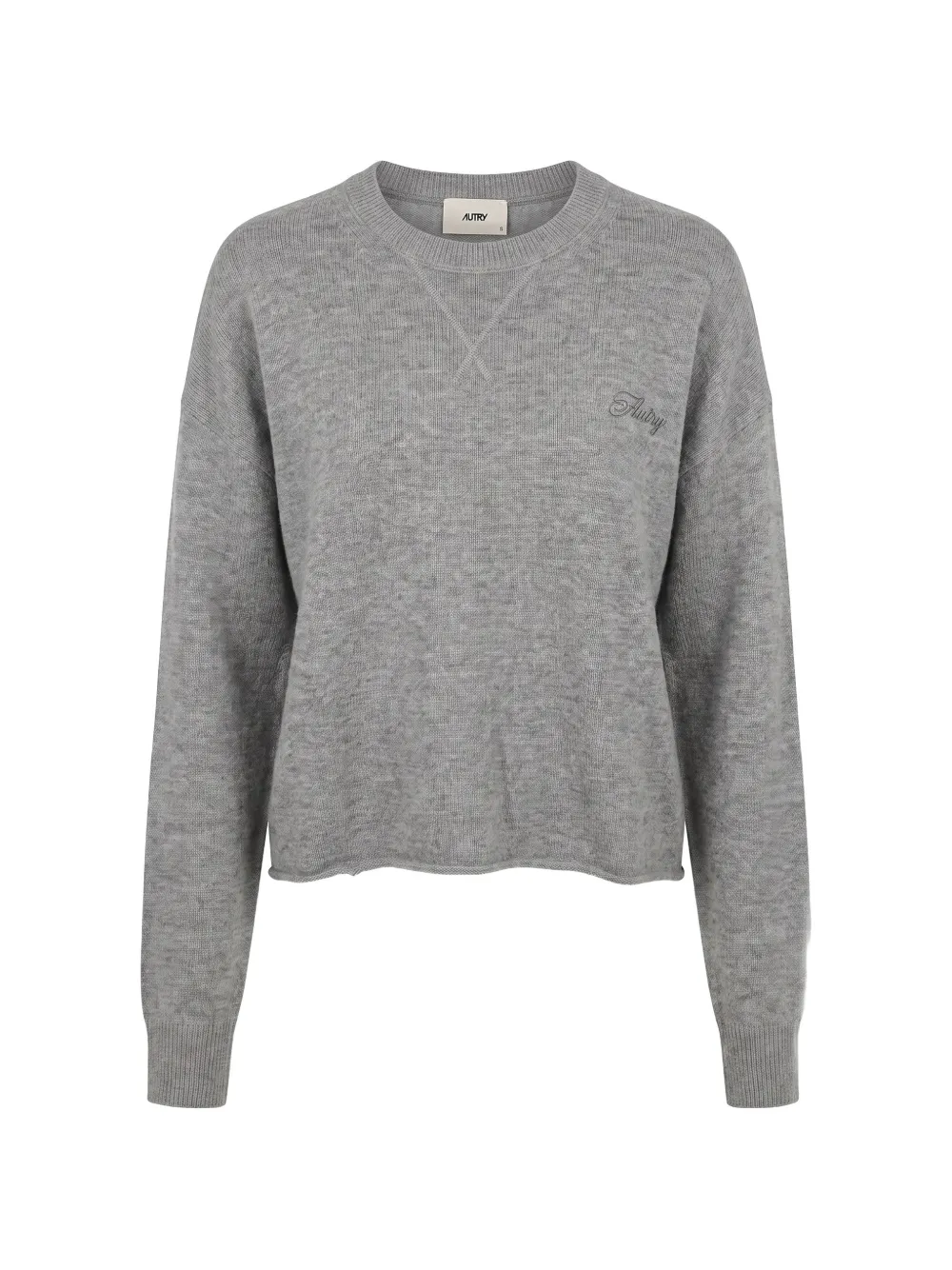Autry embroidered-logo crew-neck sweatshirt