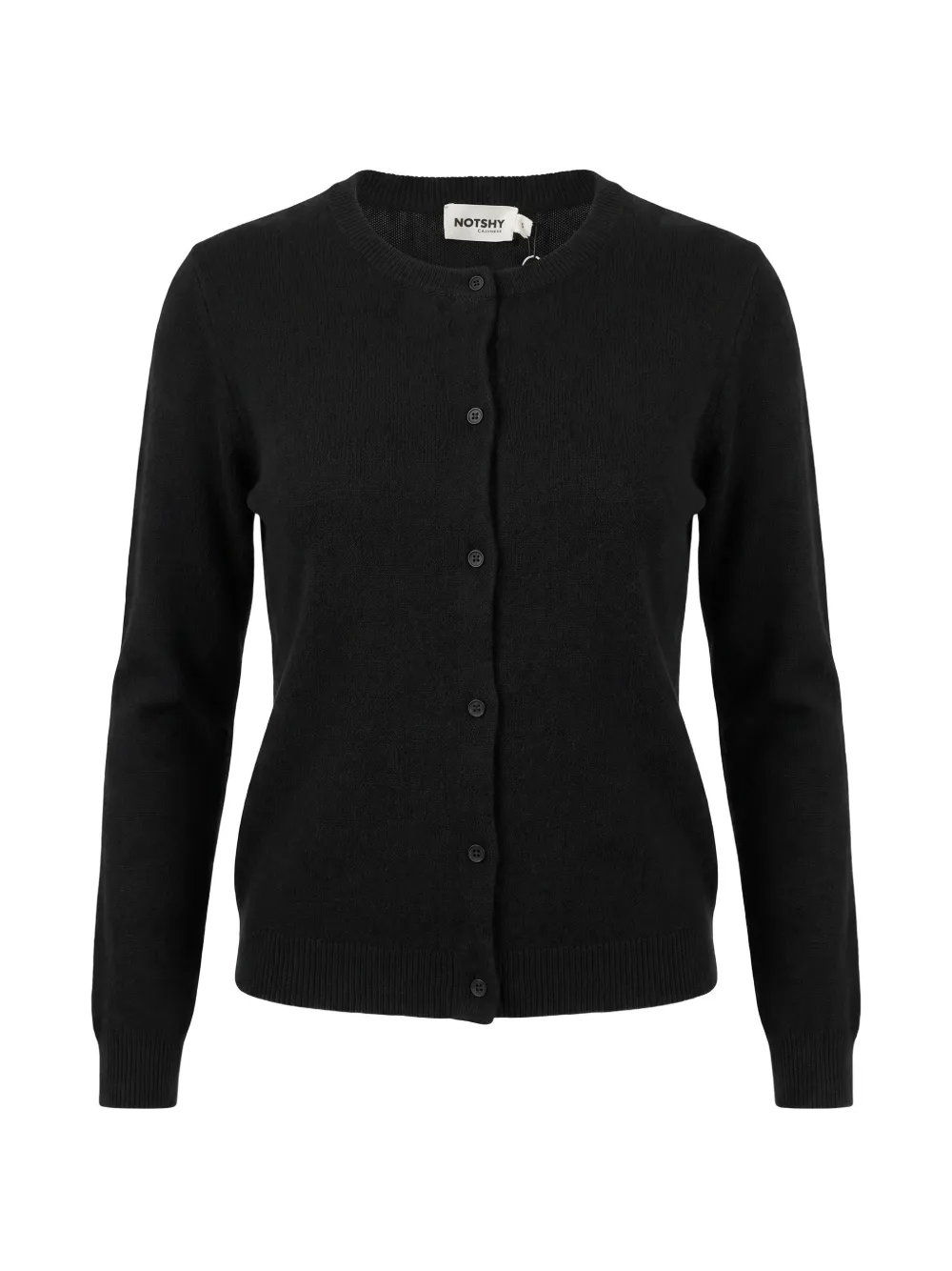 Not Shy button-up cashmere cardigan