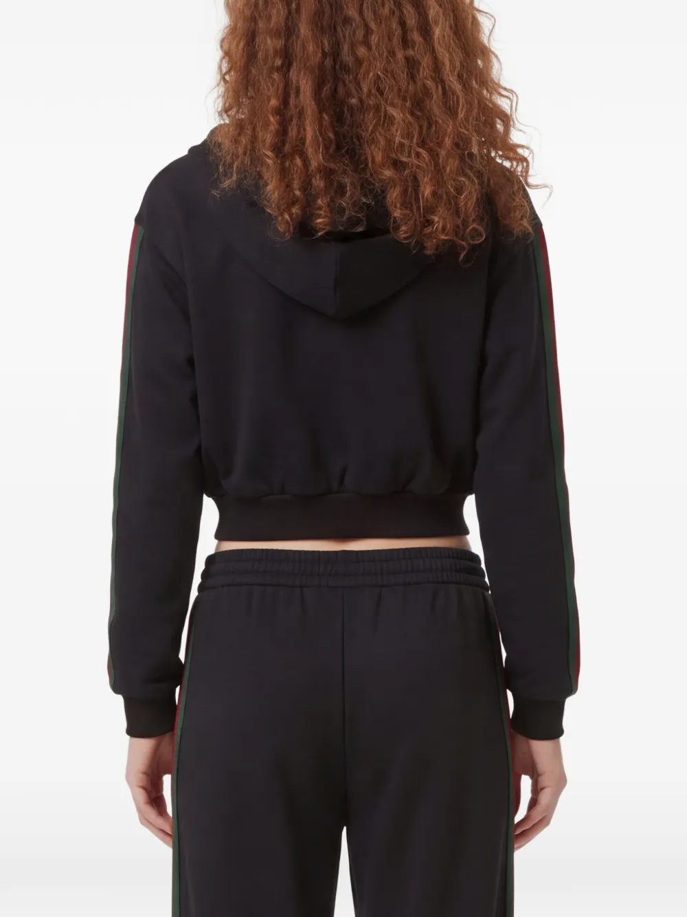 Gucci Hoodie met rits Zwart