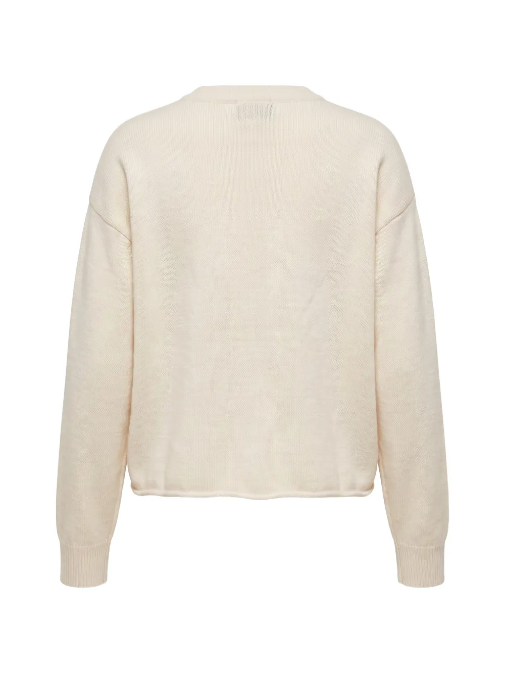 Autry Sweater met geborduurd logo Beige