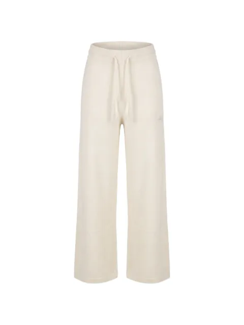 Autry pantalones tejidos de canalé con cordones