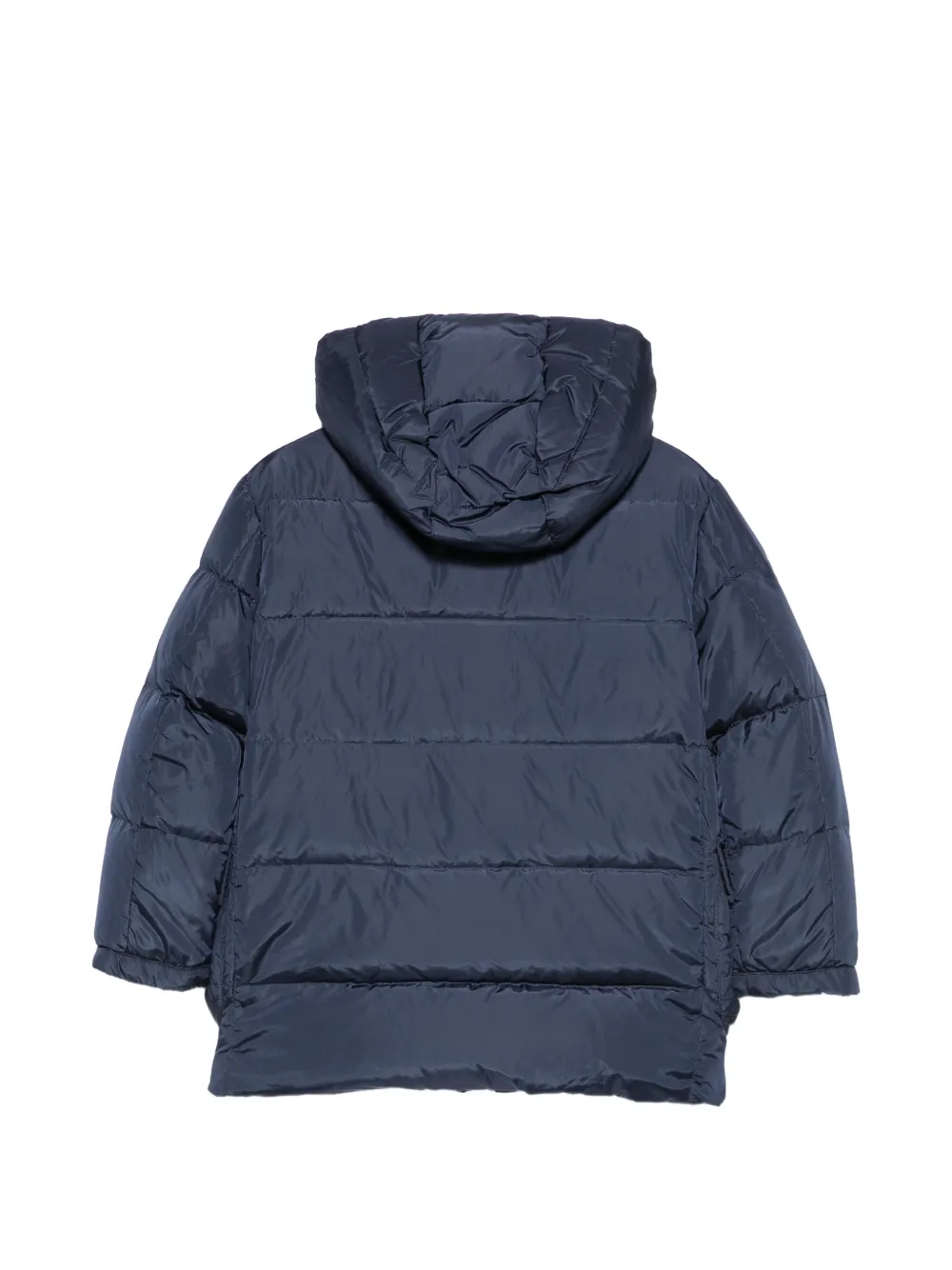Fay Kids Jack met capuchon en houtje-touwtje sluiting Blauw