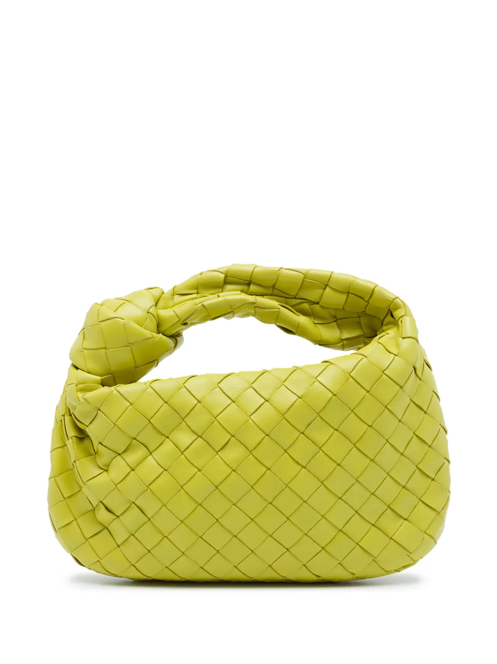 Bottega Veneta Pre-Owned 2012-2026 Mini Nappa Intrecciato Jodie hobo bag - Giallo