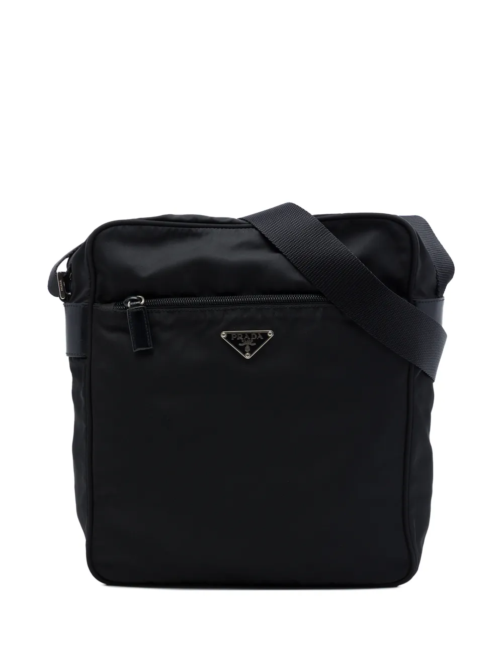Prada Pre-Owned 2013-2026 Tessuto Zip Top crossbody bag - Nero