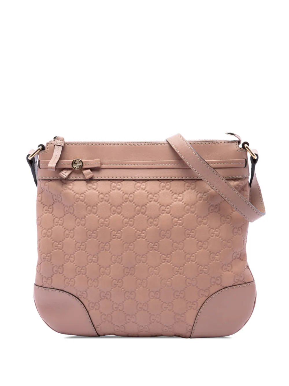 Gucci Pre-Owned 2016-2026 Guccissima Mayfair crossbody bag - Brown