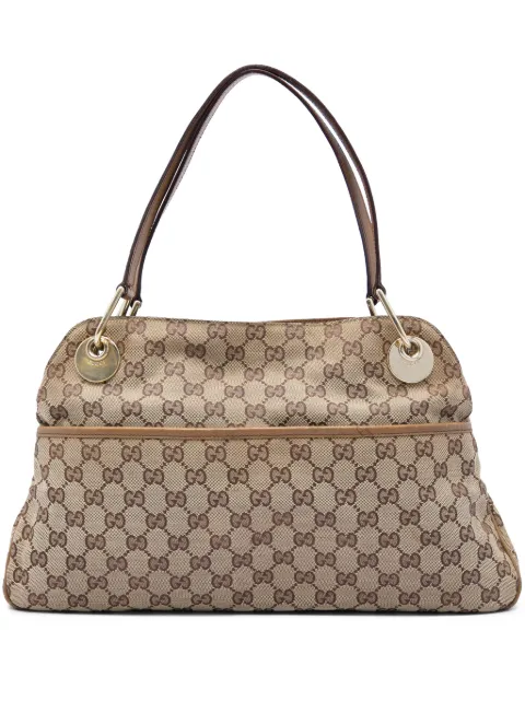 Gucci Pre-Owned 2016-2026 GG 캔버스 이클립스 숄더 백