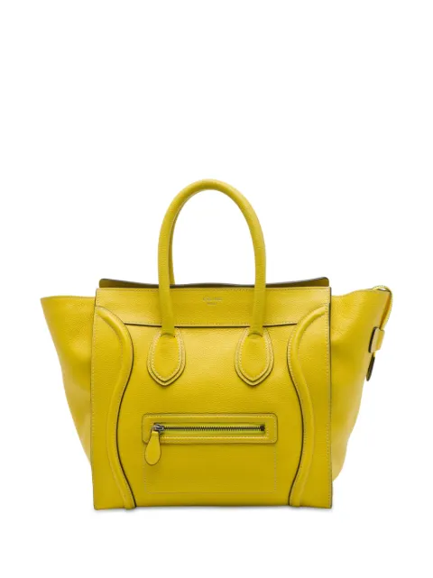 Celine Pre-Owned 2012 Mini Grained Calfskin Luggage tote bag
