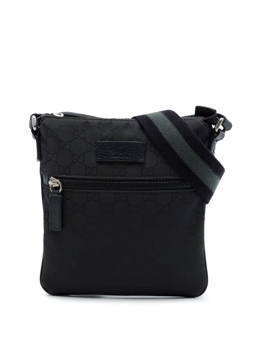 Gucci Pre-Owned 2016-2026 GG Umhängetasche aus Nylon - Schwarz