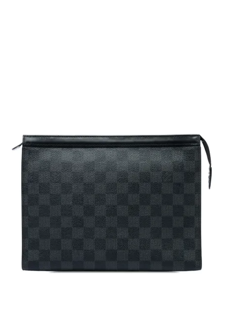 Louis Vuitton Pre-Owned 2018 Damier Graphite Pochette Voyage MM clutch bag