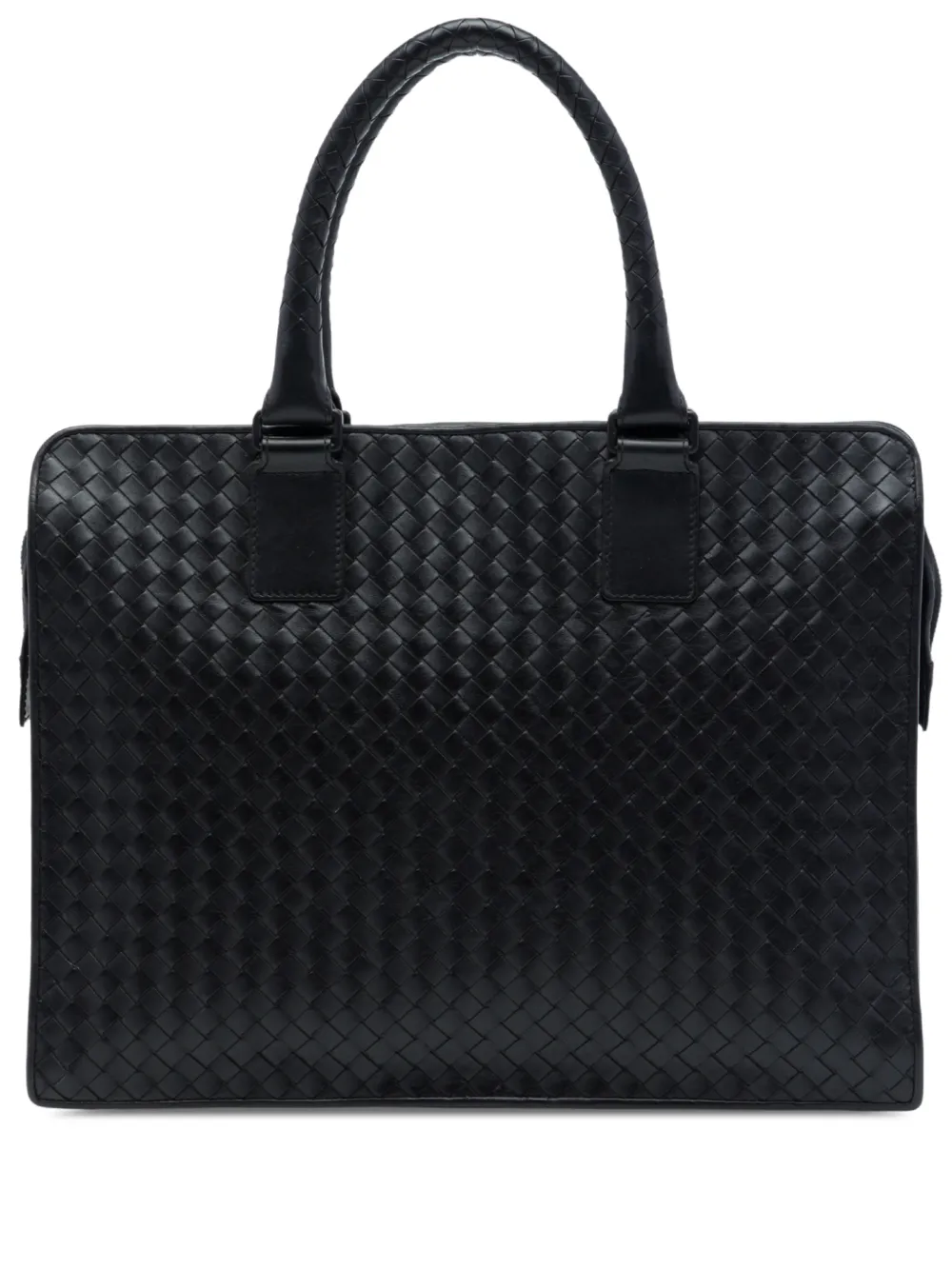 Bottega Veneta Pre-Owned 2010 Nappa Intrecciato business bag - Nero