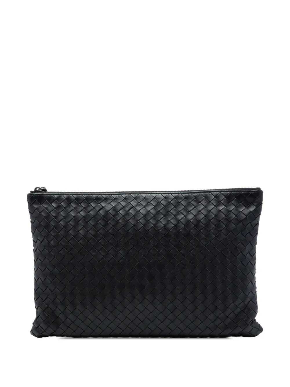 Bottega Veneta Pre-Owned 2012-2026 Nappa Intrecciato clutch bag - Nero