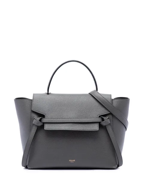 Celine Pre-Owned 2019 Micro Grained Calfskin Belt Bag satchel