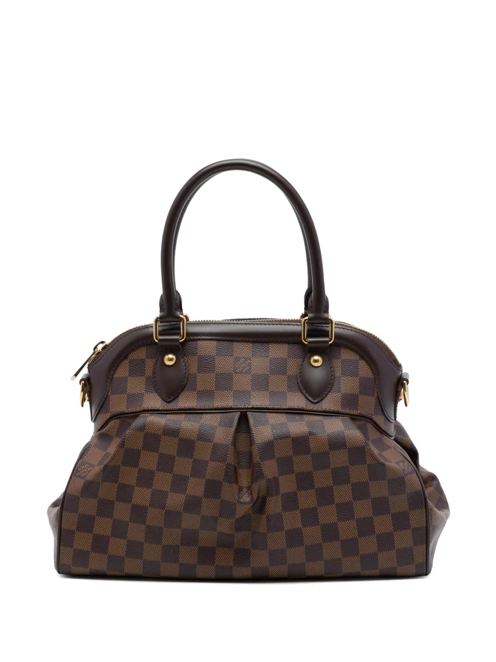 Louis Vuitton Pre-Owned 1990-2010 Damier Ebene Trevi PM satchel - Marrone