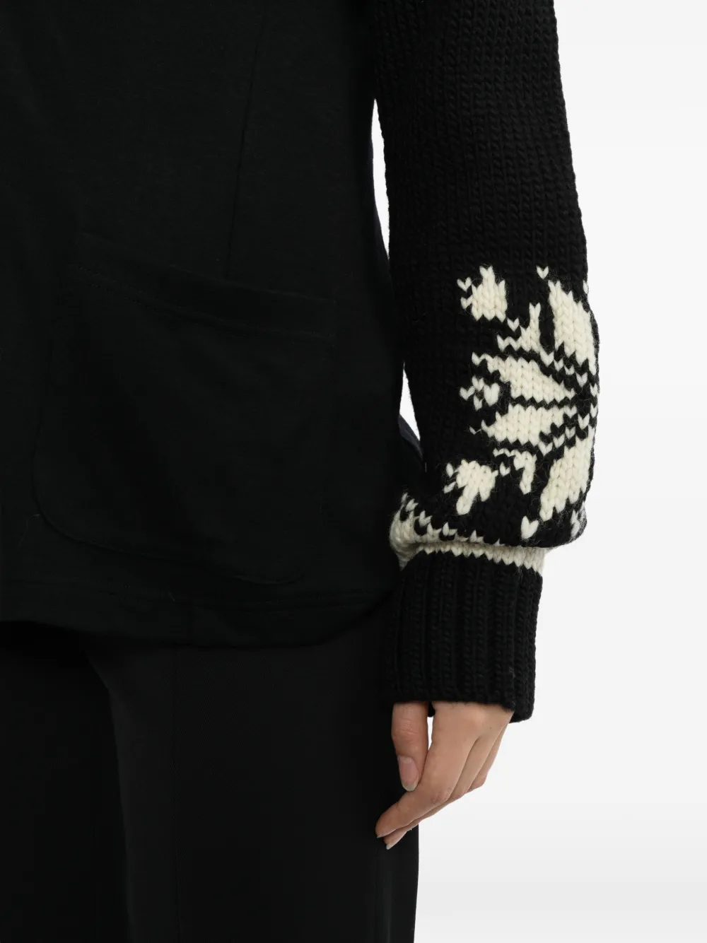 Yohji Yamamoto Cosmorama vest Zwart