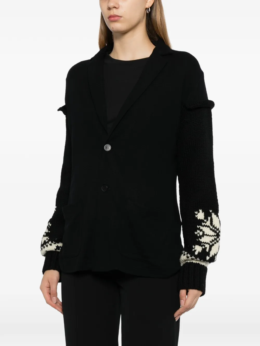 Yohji Yamamoto Cosmorama vest Zwart