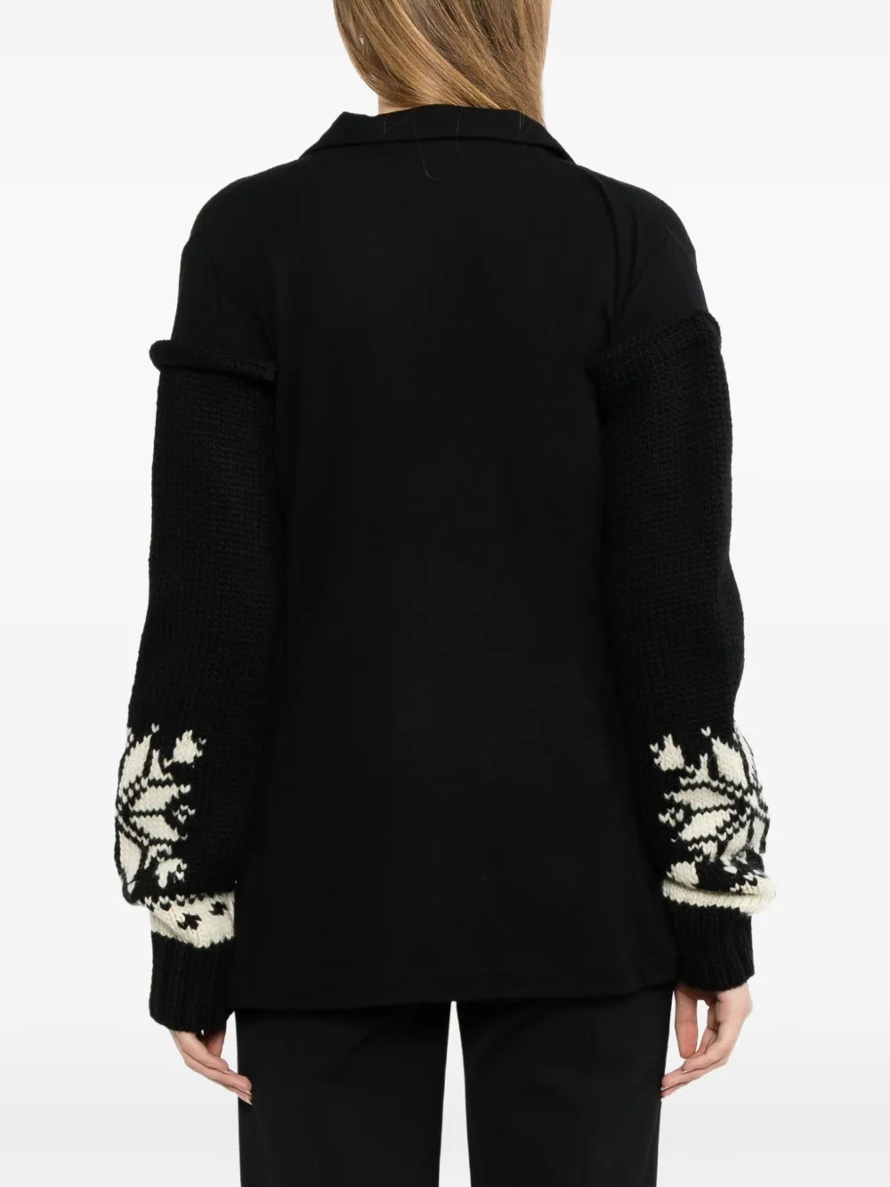 Yohji Yamamoto Cosmorama vest Zwart