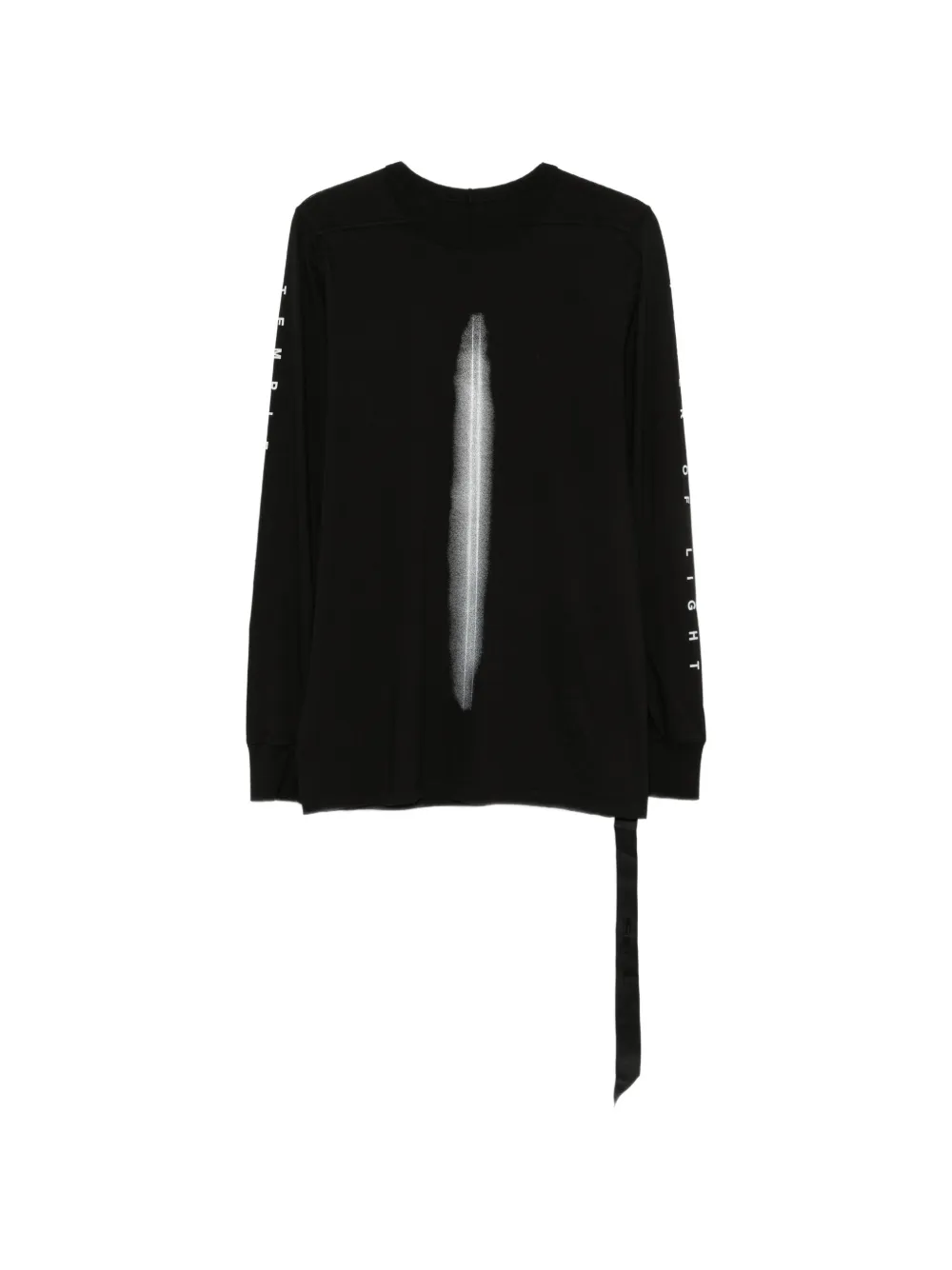 Rick Owens DRKSHDW graphic-print long-sleeve T-shirt