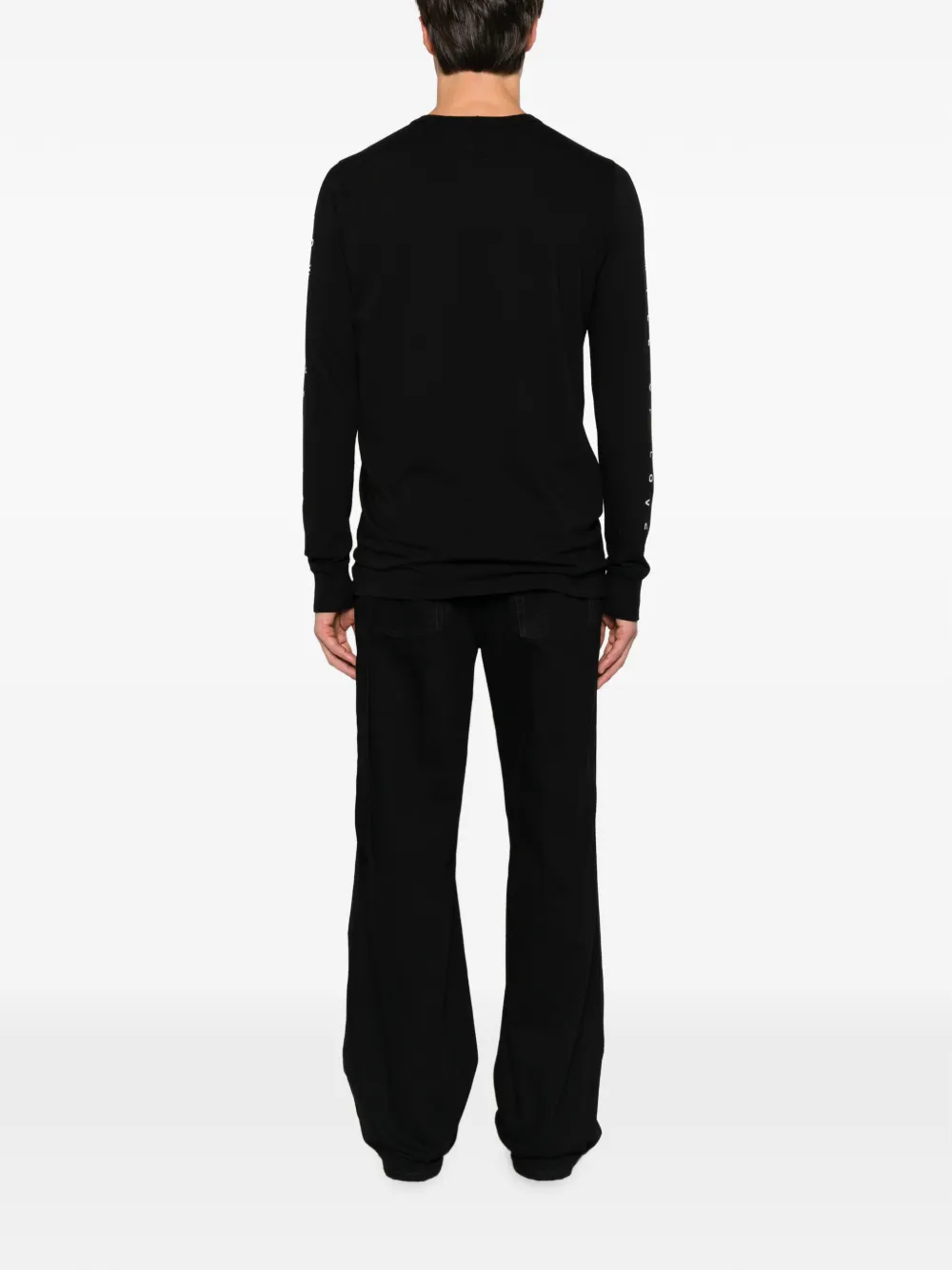 Rick Owens DRKSHDW T-shirt met print Zwart