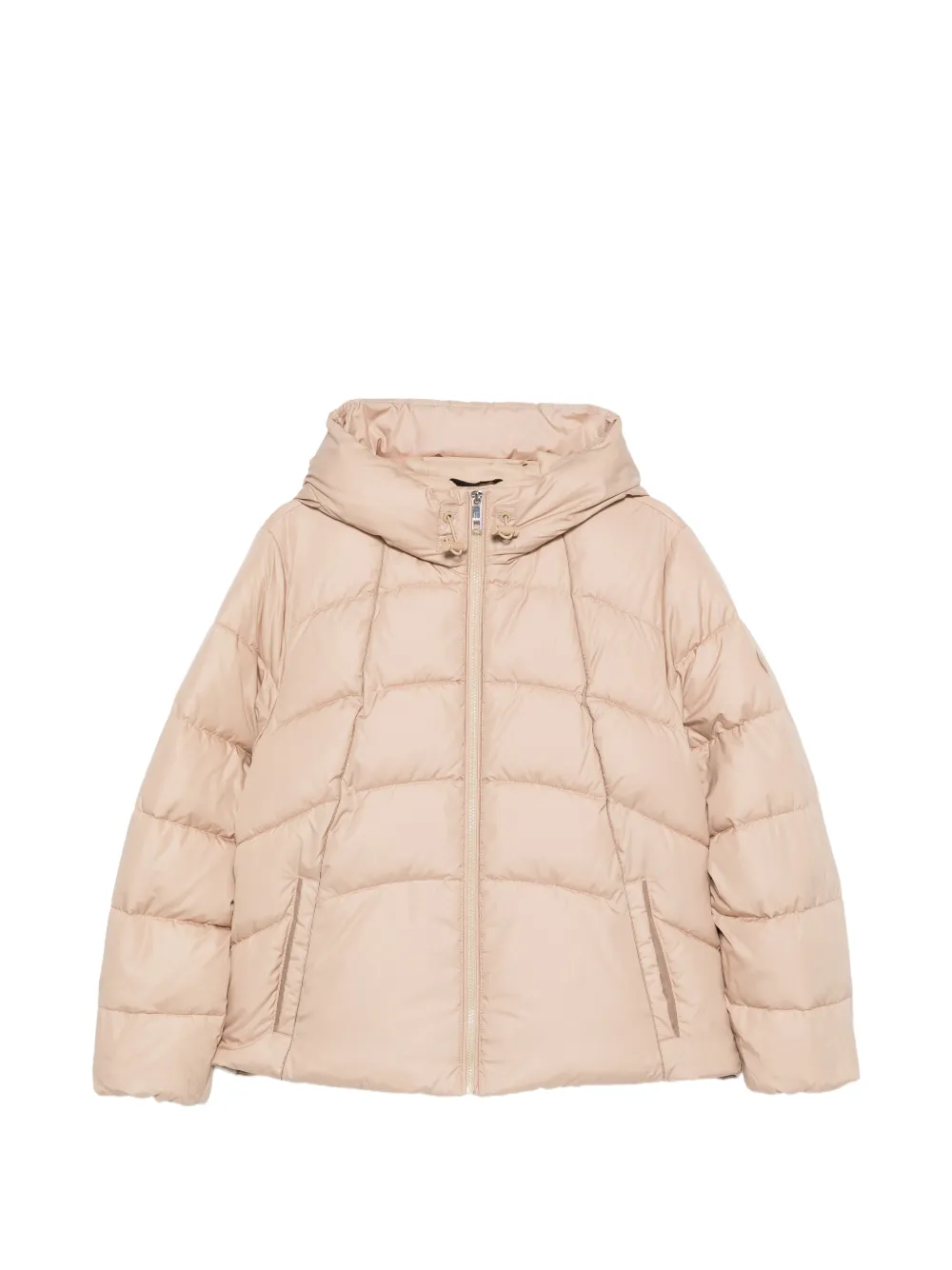 BOSS quilted hooded jacket