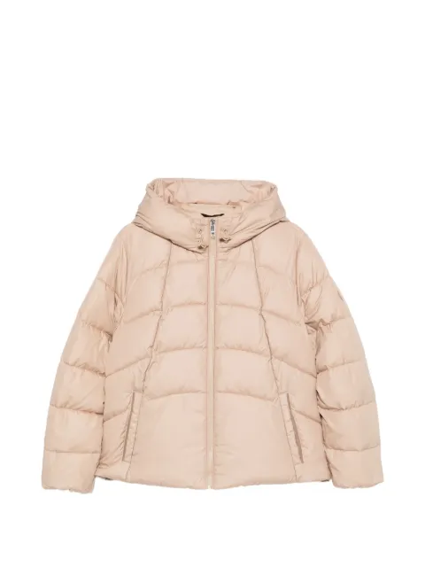 BOSS quilted hooded jacket