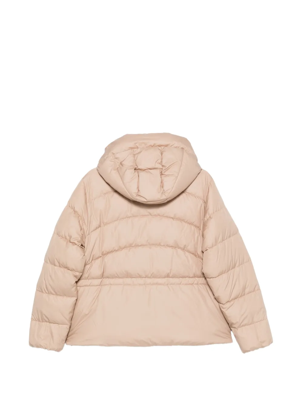 BOSS Gevoerd jack met capuchon Beige