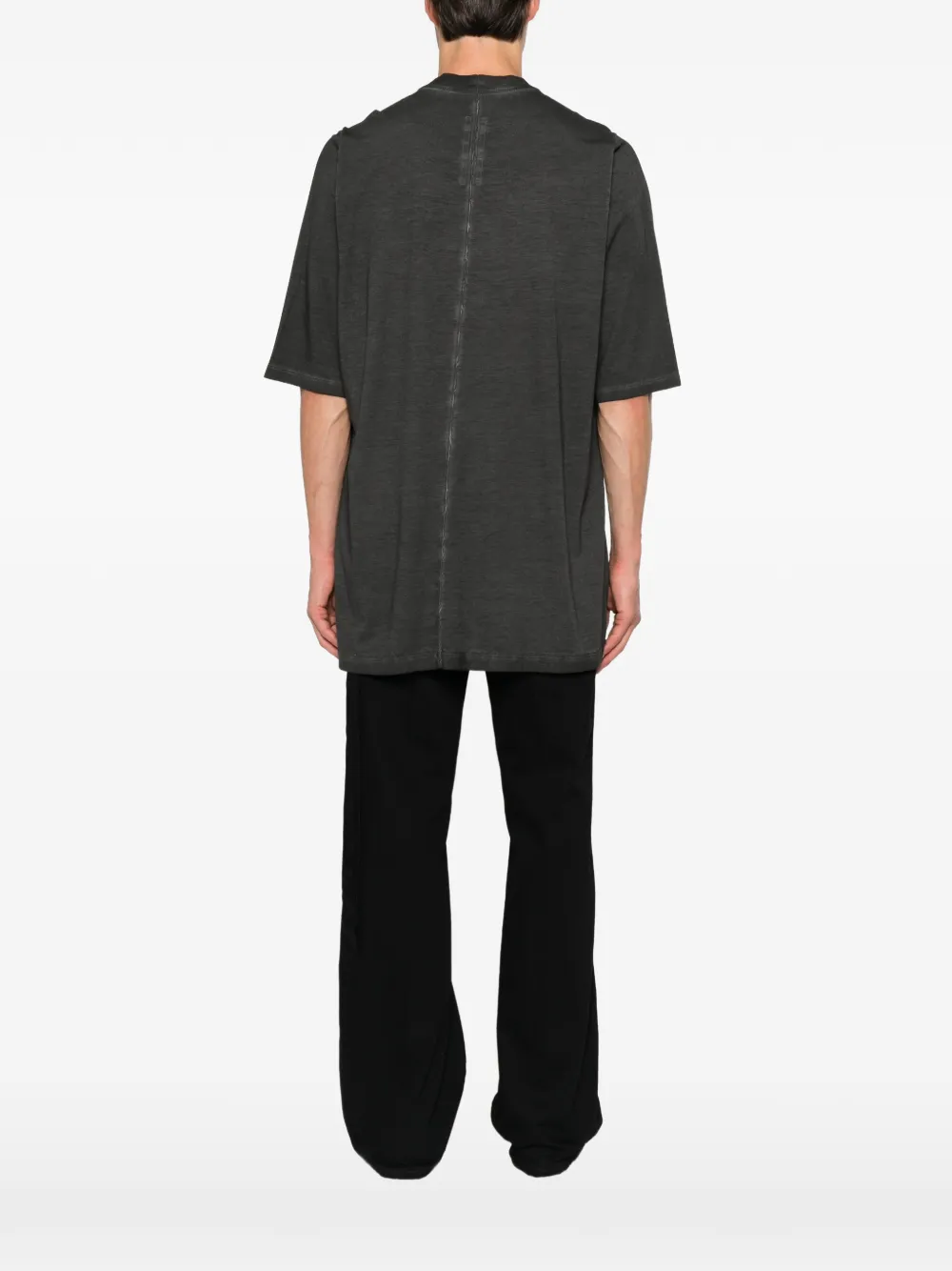 Rick Owens DRKSHDW T-shirt met ronde hals Grijs