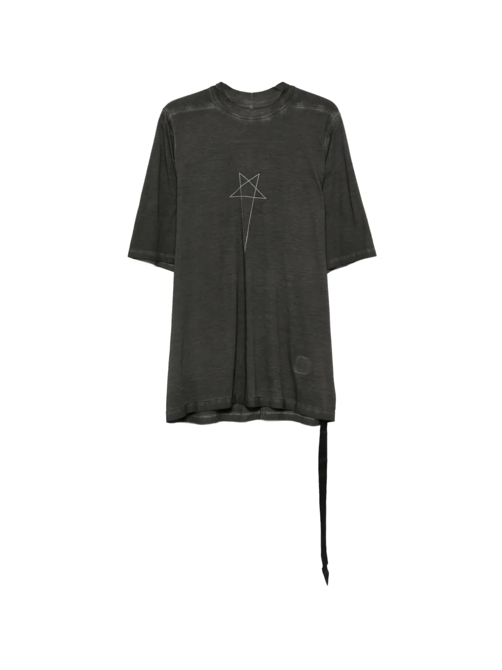 Rick Owens DRKSHDW t-shirt à col rond - Gris Rick Owens DRKSHDW t-shirt à col rond - Gris