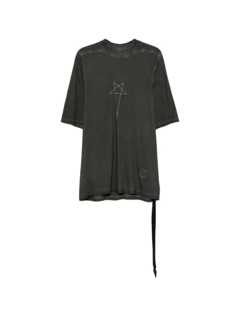 Rick Owens DRKSHDW camiseta con cuello redondo